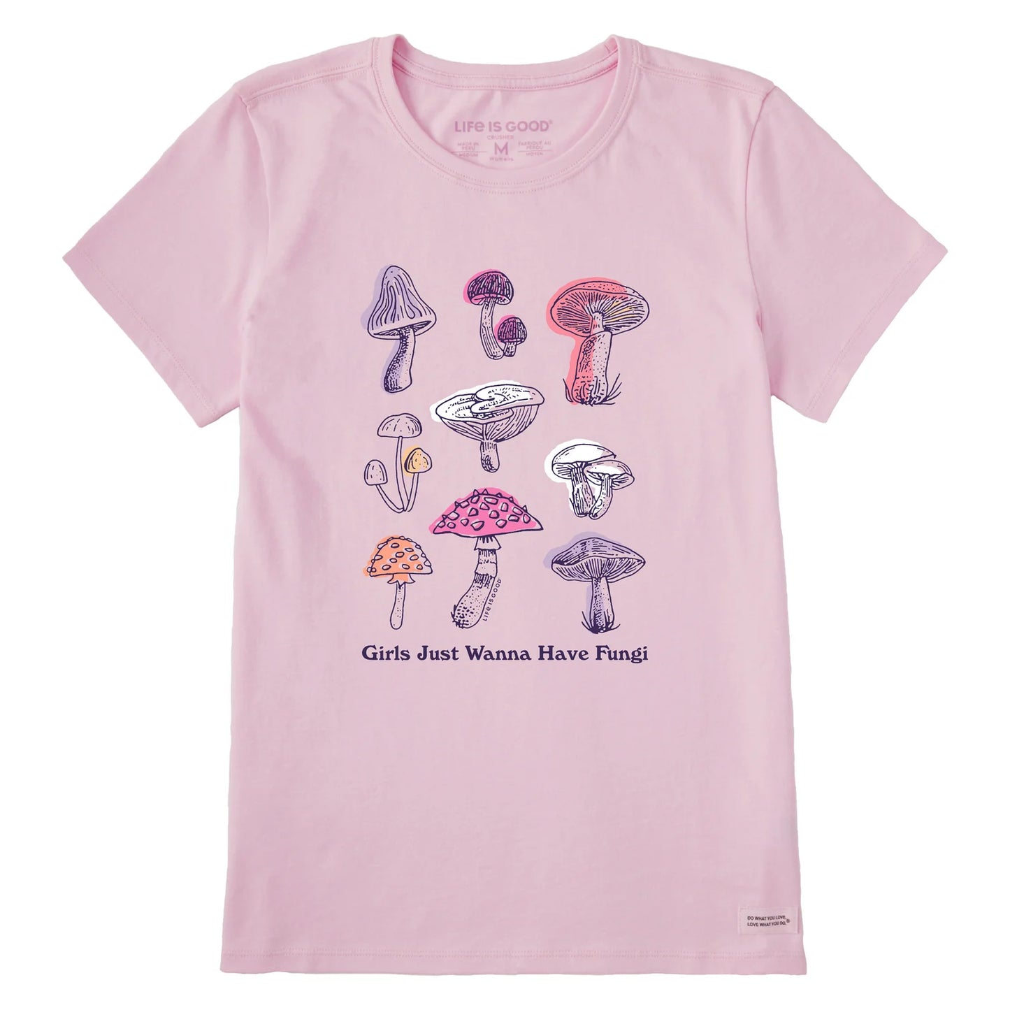 WOMEN'S GIRLS JUST WANNA HAVE FUNGI SHOR