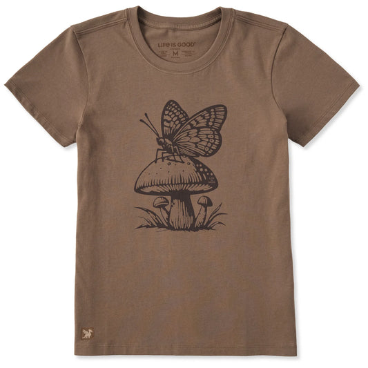W SS CRUSHER TEE MUSHY BUTTERFLY