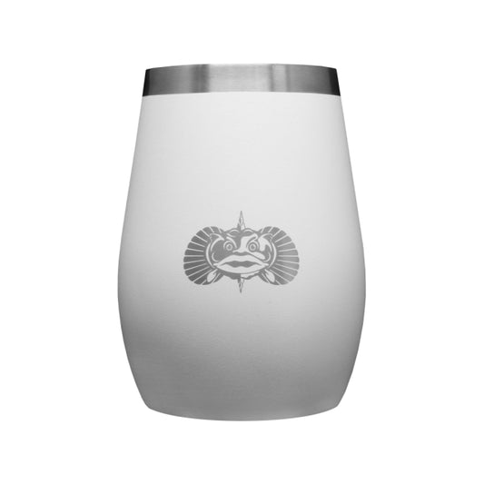 Toadfish Non-tipping 10oz Wine Tumbler White