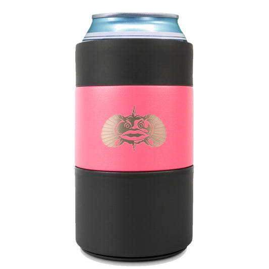 Toadfish Toadfish Non-tipping 12oz Can Cooler Pink