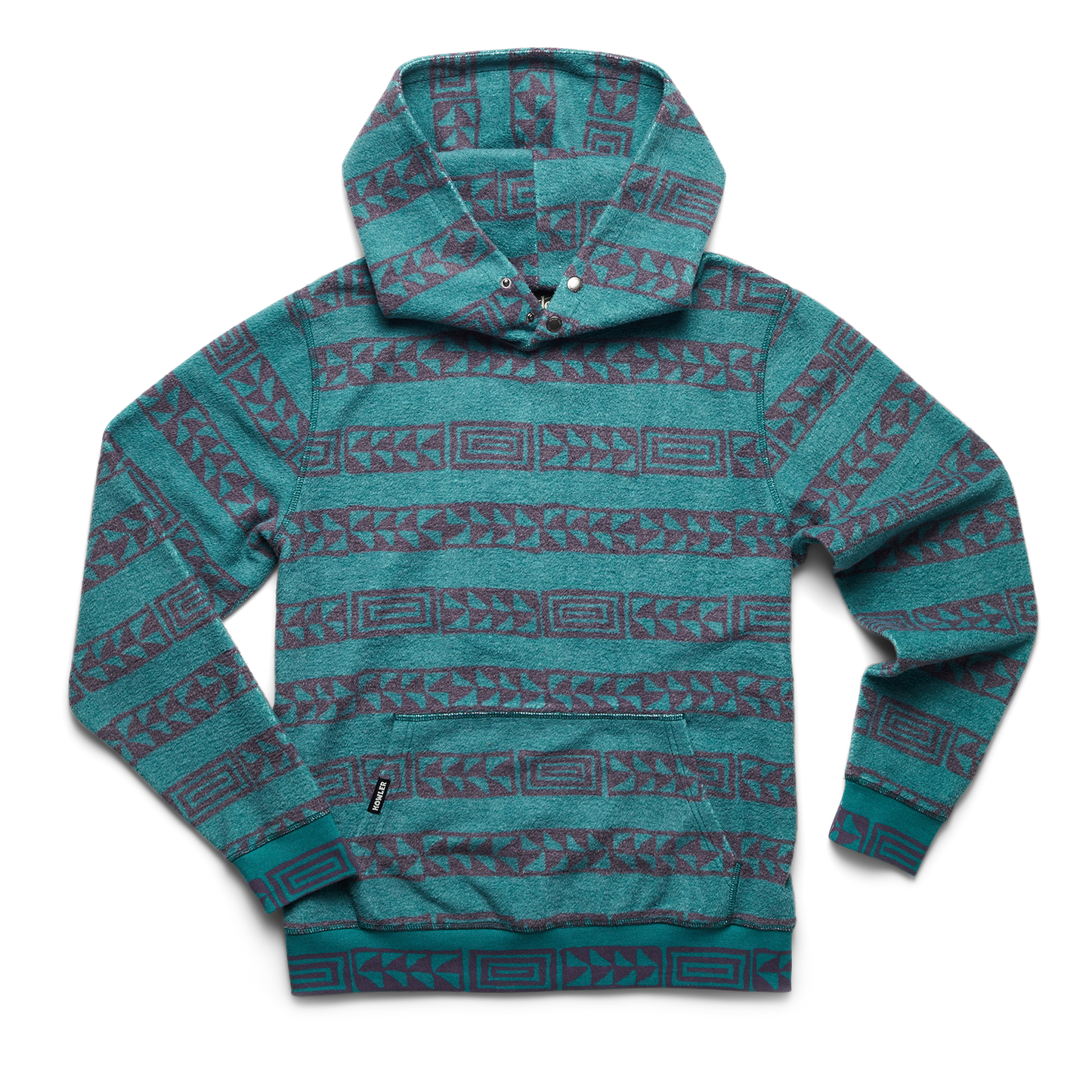 Howler Bros Tajima Pullover Hanko Stripe : Aquarium