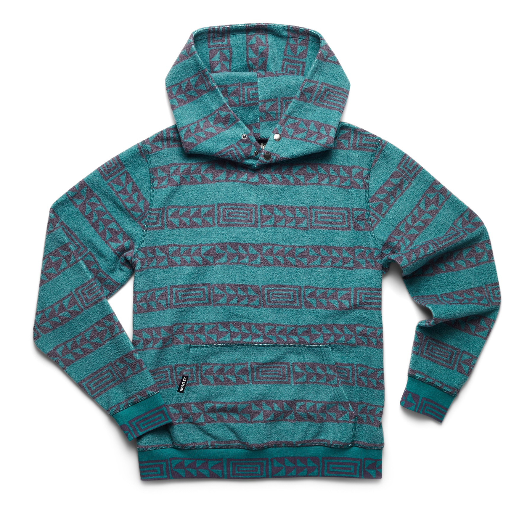 Howler Bros Tajima Pullover Hanko Stripe : Aquarium