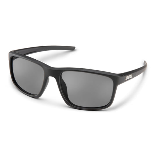 Suncloud Optics Respek Matte Black + Polarized Gray