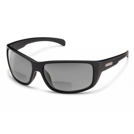Suncloud Optics Milestone Reader Matte Black + Polarized Gray