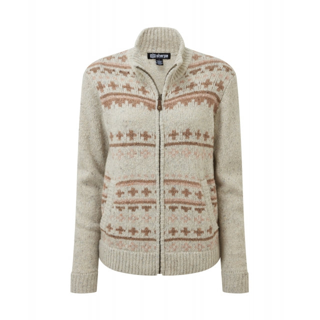 W DUMJI FULL ZIP CARDIGAN Sherpa Adventure Gear