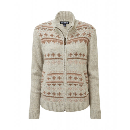 W DUMJI FULL ZIP CARDIGAN Sherpa Adventure Gear