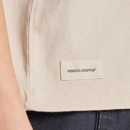 W SS CRUSHER TEE BREATHE MORE LOTUS