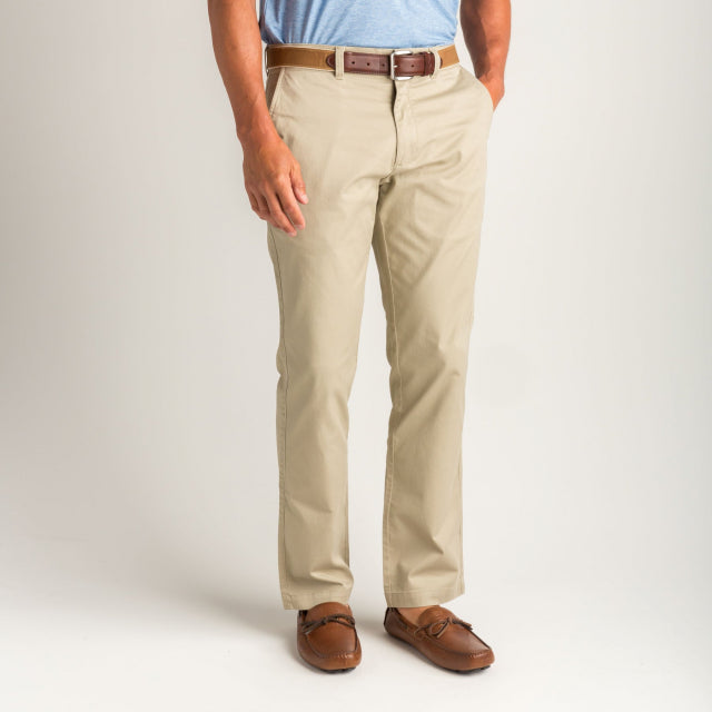 Duckhead M Gold School Chino 34" Inseam KHAKI