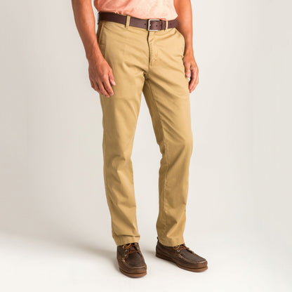 Duckhead M Gold School Chino 34" Inseam DARK KHAKI