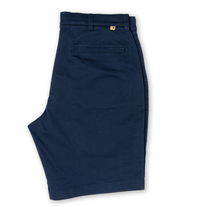 Duck Head 9in Gold School Short Navy