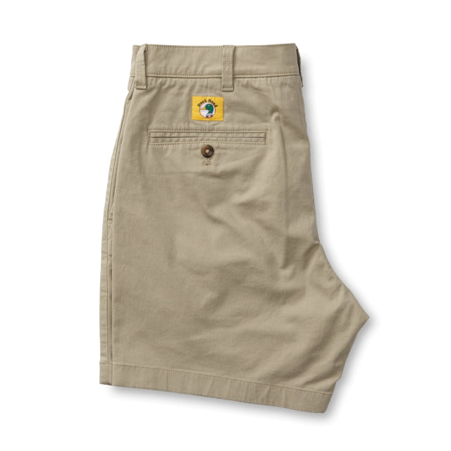 Duck Head 7" Gold School Chino Short Stone