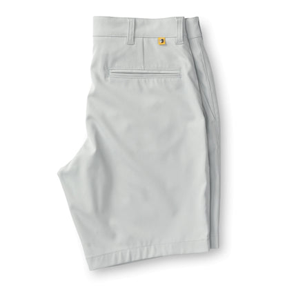 Duck Head 9" Long Drive Performance Short Mist Grey