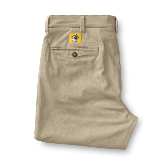 Mens Classic Fit Gold School Chino 30" Ins Duckhead