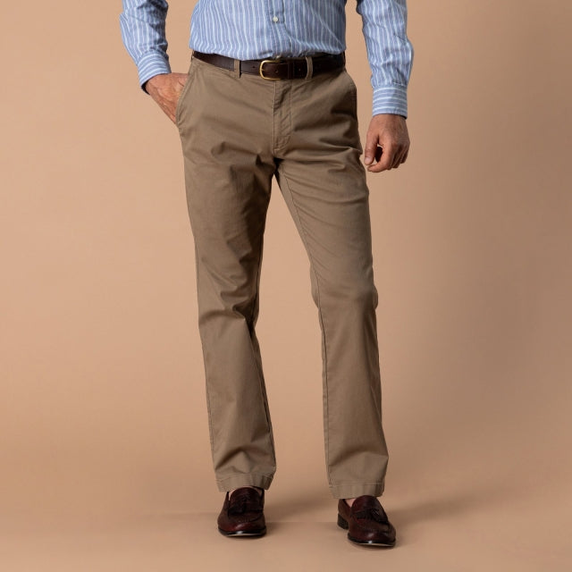 Mens Classic Fit Gold School Chino 30" Ins Duckhead