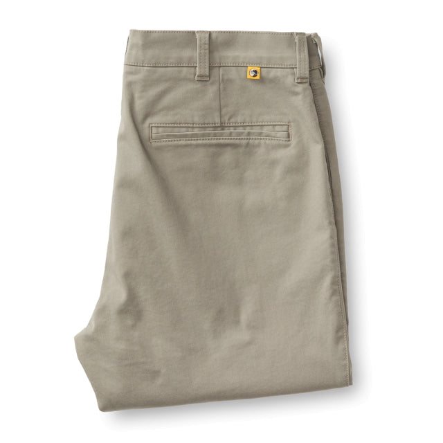 Duck Head Slim Fit Gold School Chino Placid Grey