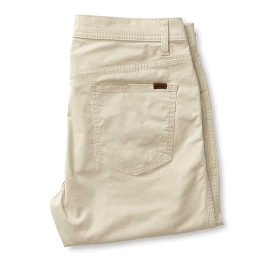 M SHORELINE FIVE-POCKET PANT 32" INS DUCKHEAD