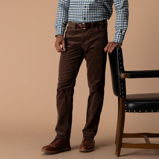 Mens Holston Corduroy 5-pocket 30" Ins Duckhead