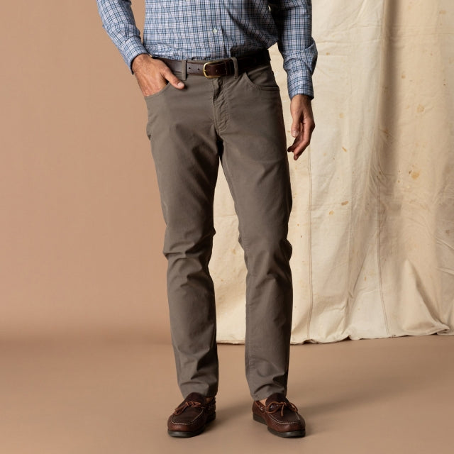 Duck Head Weldon Garment Dyed Five-pocket Olive Drab