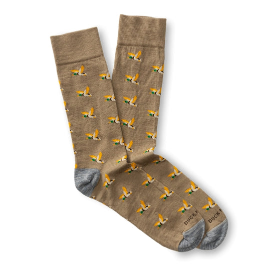 Duck Head Mallard Sock Khaki