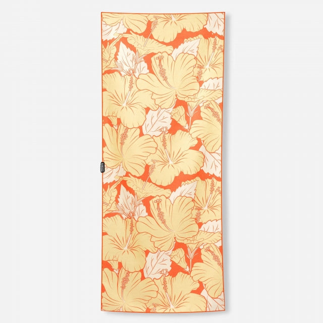 Nomadix Original Towel Hibiscus Expedition Orange