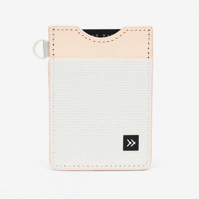 Thread Wallet Off White Vertical Wallet
