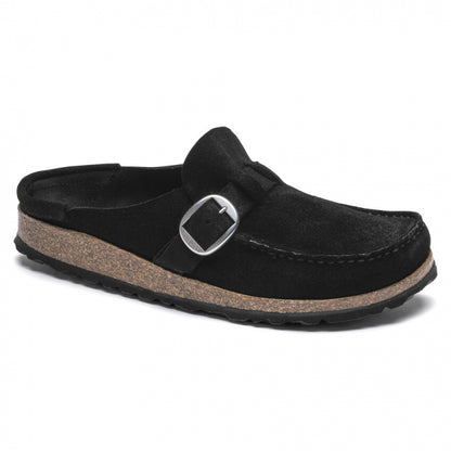 Birkenstock W Buckley Suede Narrow BLACK