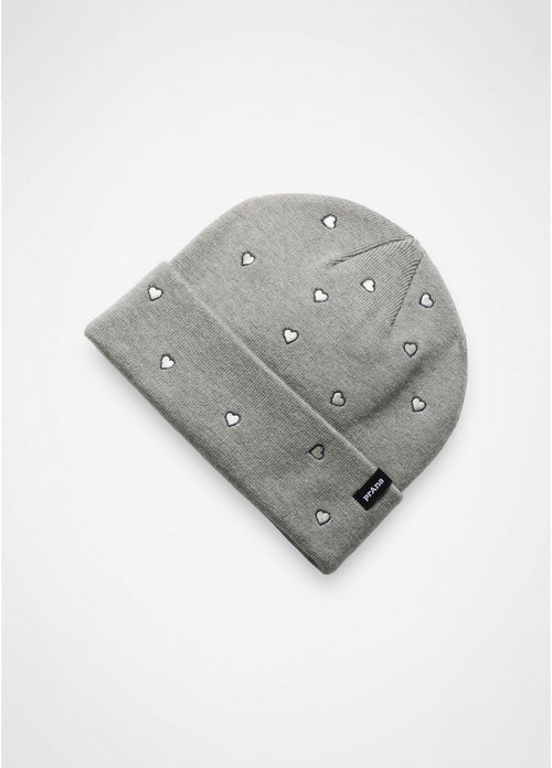 heather grey hearts / O/S