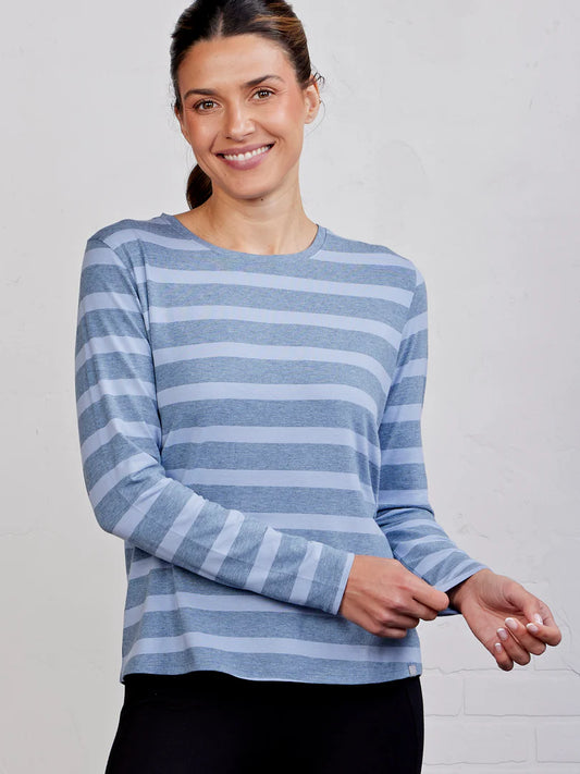 W All Day LS - Stripe