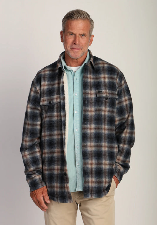 M MAVERICK PLAID SHRT JCKT