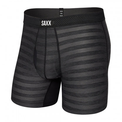 Saxx Droptemp Cooling Mesh Boxer Brief Fly SURF SAFARI- MULTI