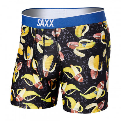 Saxx Volt Breathable Mesh Boxer Brief FRESH CATCH- NAVY