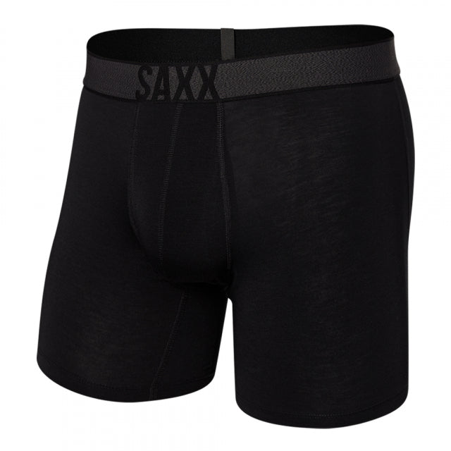 Saxx Roast Master Mid-weight Boxer Brief Fly BLACK