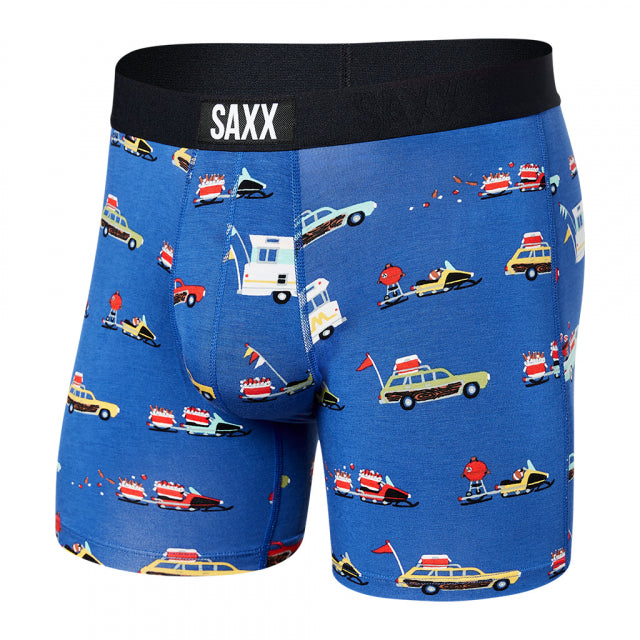 Saxx Vibe Soft Boxer Brief TAILGATE- BLUE