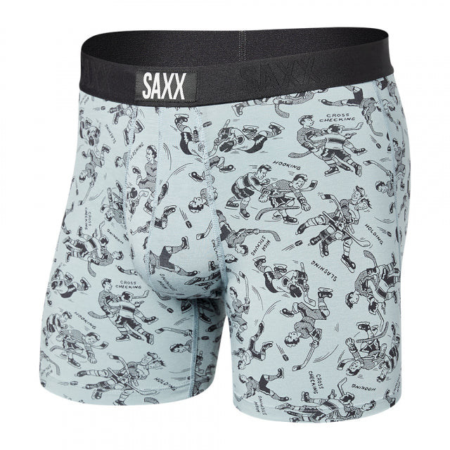 Saxx Vibe Soft Boxer Brief VINTAGE SKATE- BLUE