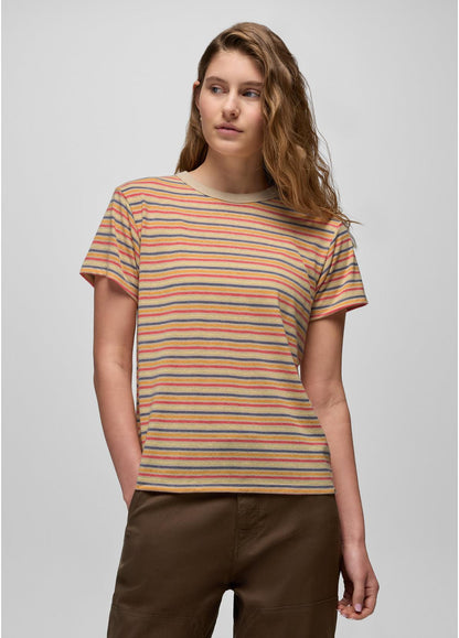 Womens Cozy Up Ss Crew
