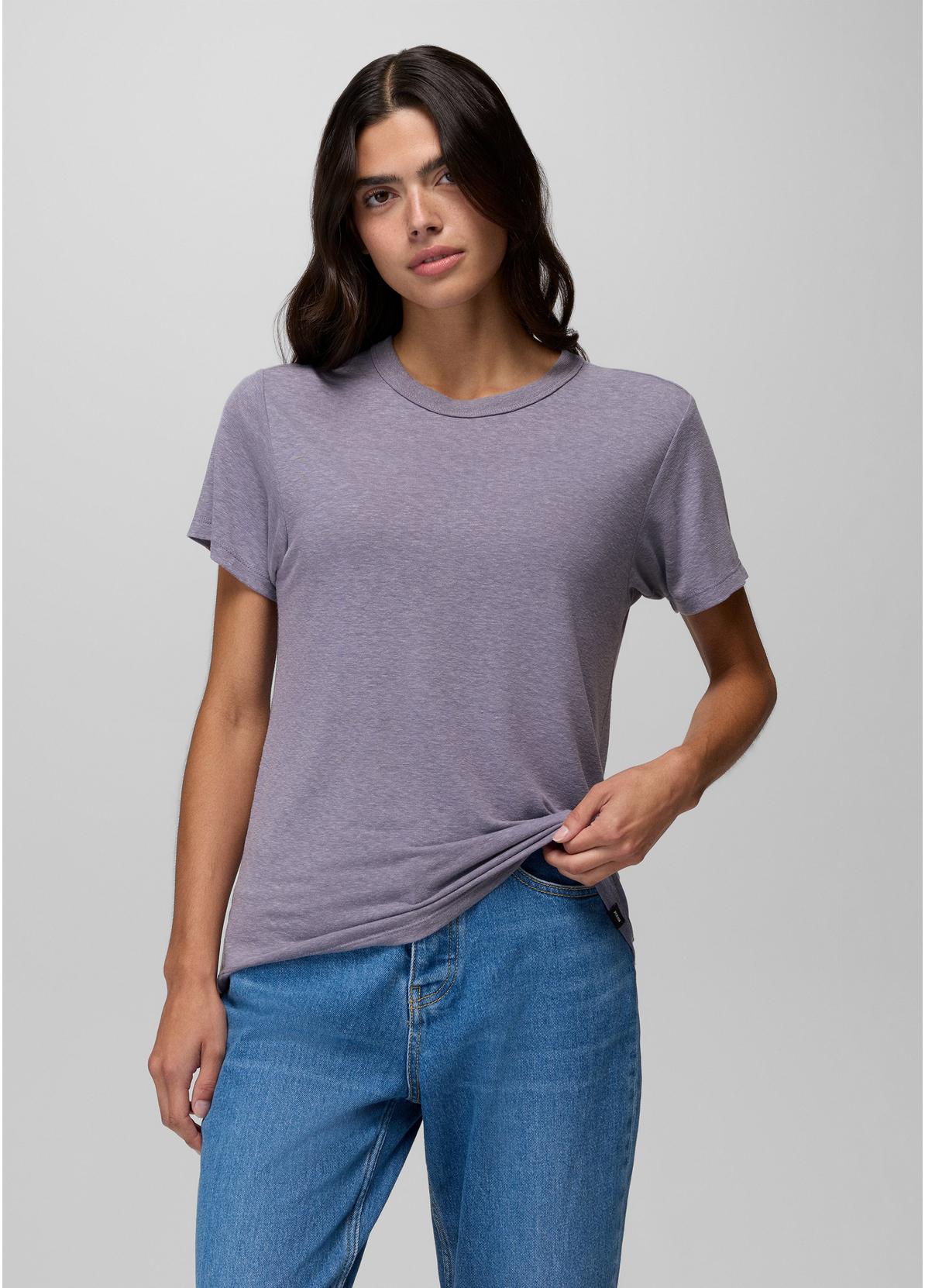 Womens Cozy Up Ss Crew