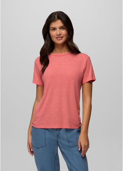 Womens Cozy Up Ss Crew