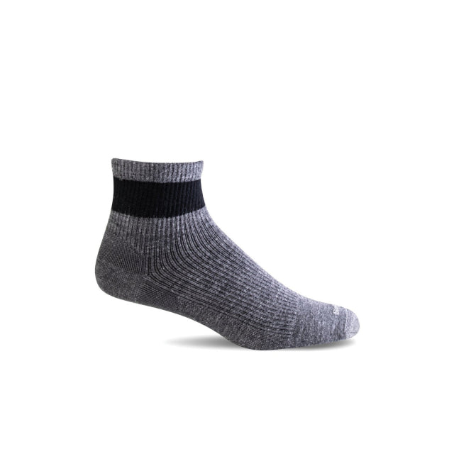 Sockwell Plantar Relief Quarter CHARCOAL