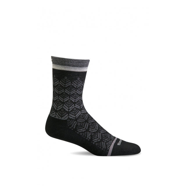 Sockwell Bunion Ease Crew Black