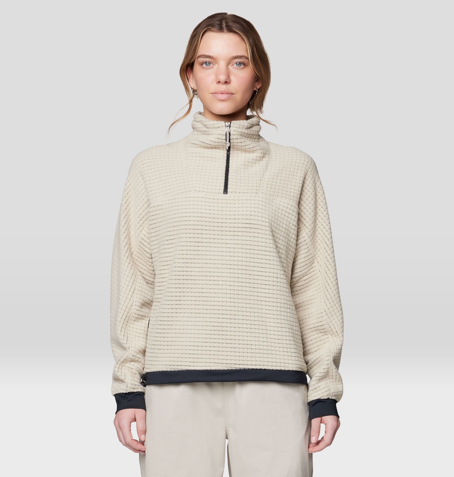 Womens Summit Grid Big Grid Half Zip Mountain Hardwear