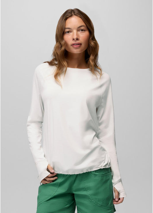 W Eileen Cinch Long Sleeve Top