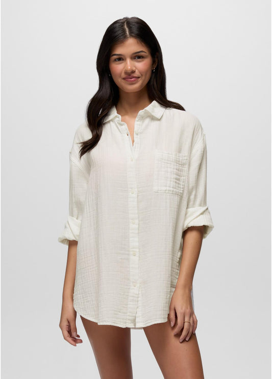W Hideaways Button Down Top