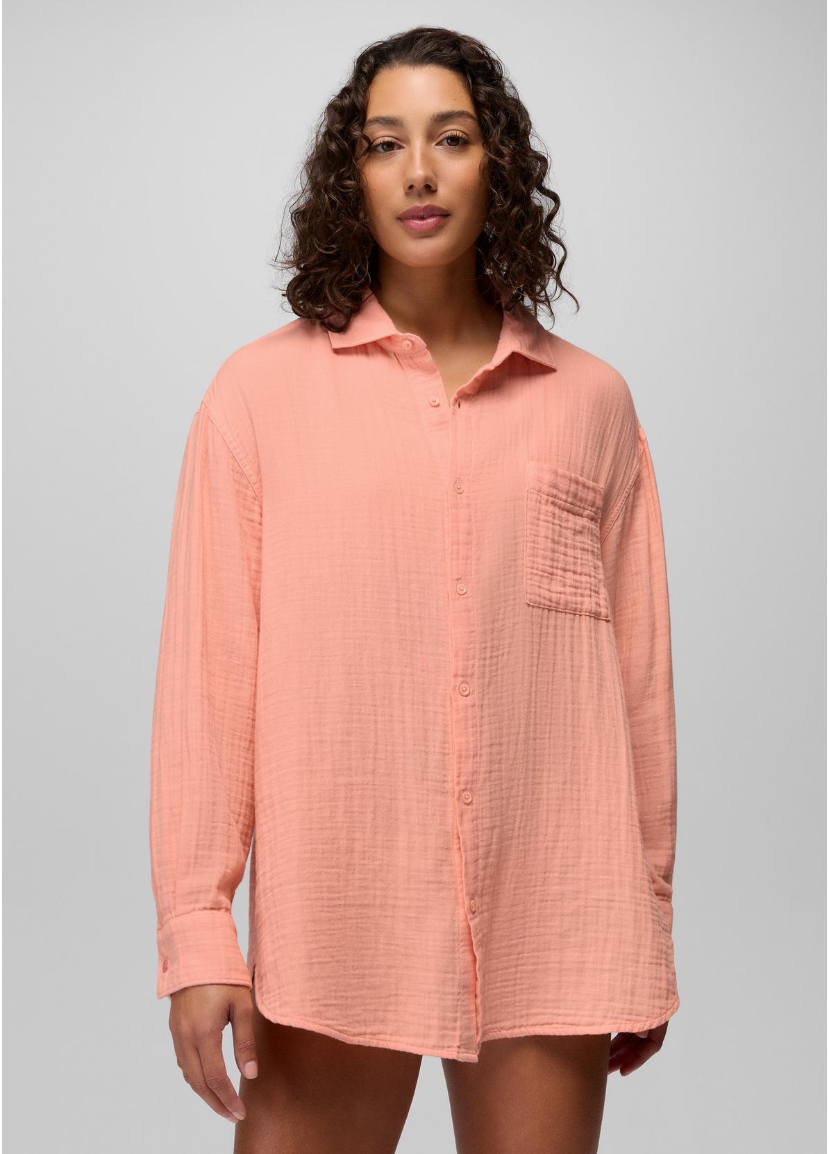 W Hideaways Button Down Top