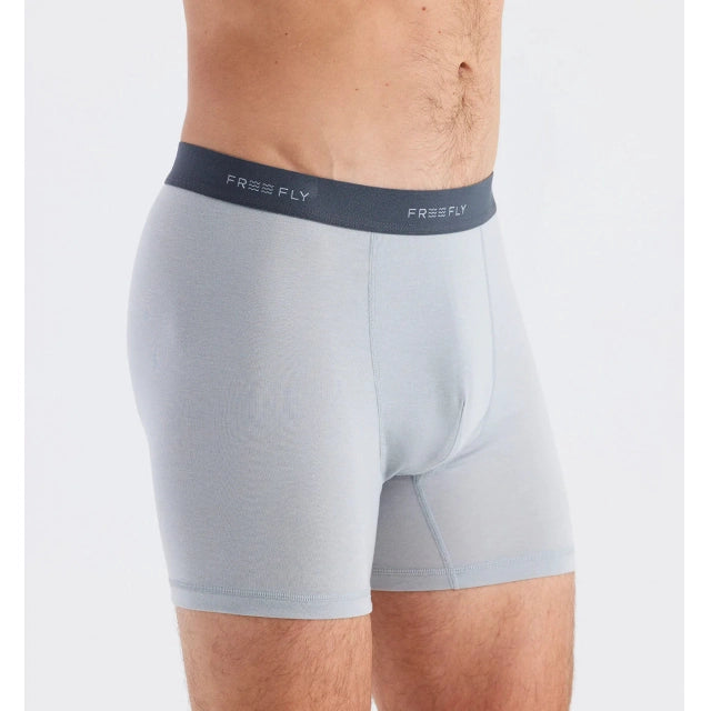 Free Fly Elevate Boxer Brief Aspen Grey