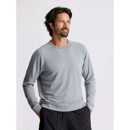 Free Fly Bamboo Lightweight Fleece Crew Heather Grey