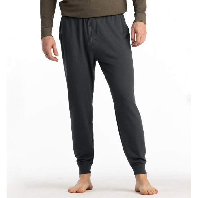 Free Fly Bamboo Lightweight Fleece Jogger Black Sand