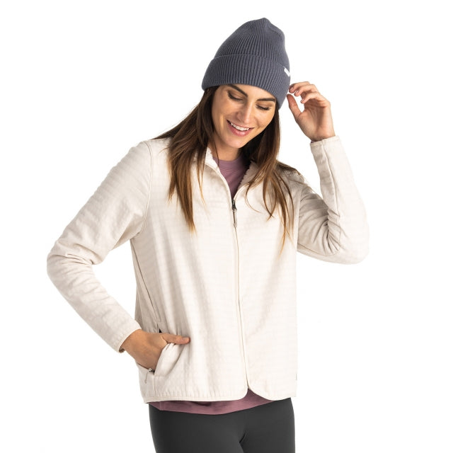 Women's Gridback Fleece Jacket Free Fly
