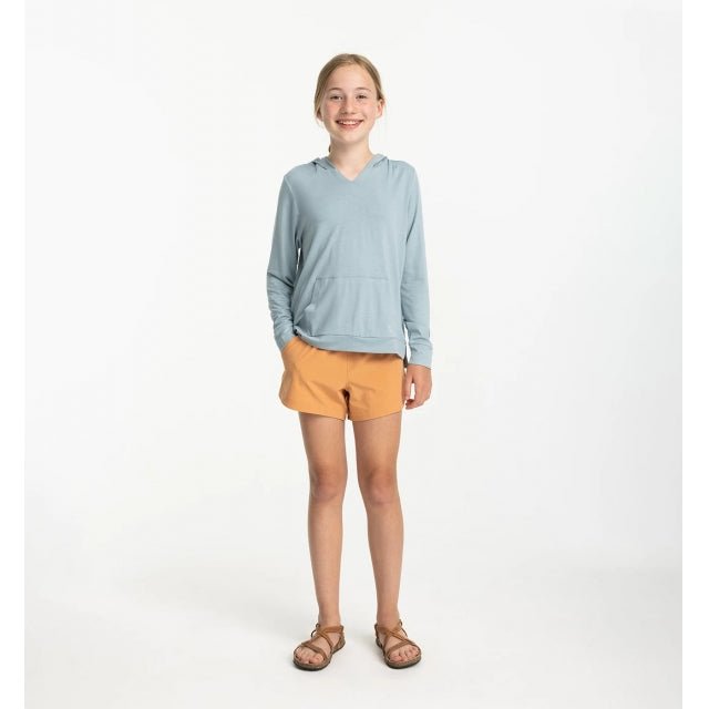 Free Fly Apparel Bamboo Shade Hoodie Ocean Mist