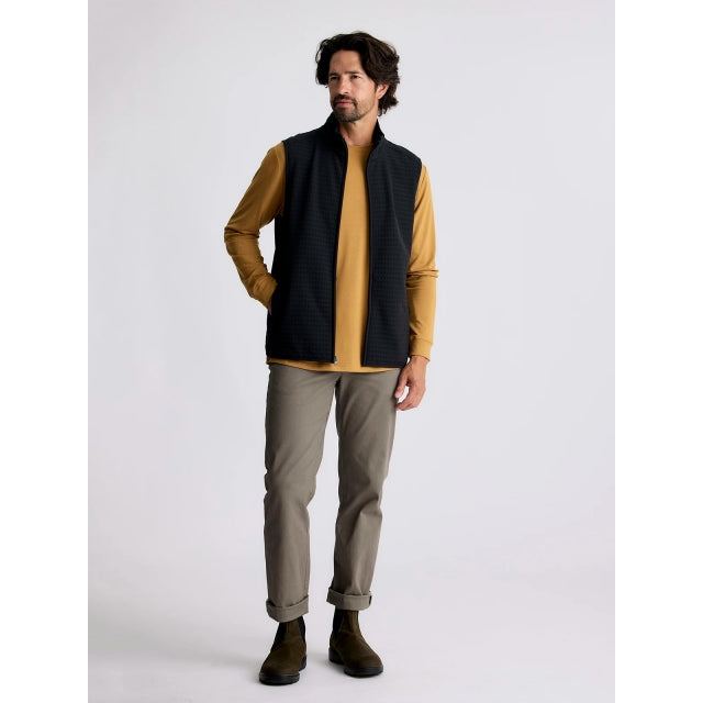 Free Fly Apparel Gridback Fleece Vest Black