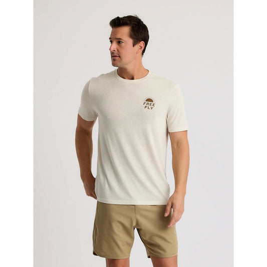 Free Fly Apparel Adventure Outfitters Tee Heather Birch